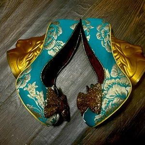 Irregular choice teal trixy rare